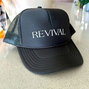 Revival Cap Mesh Adjustable Strap NWOT Gray Unisex
